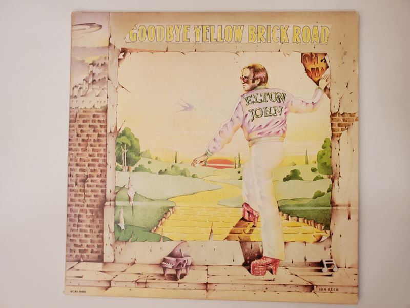 Elton John Goodbye Yellow Brick Road vinyl record